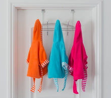 Load image into Gallery viewer, Bath, Beach or Pool Robe in Aqua Blue