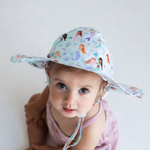 Load image into Gallery viewer, Mermaid Sunhat UPF 50+ Baby & Toddler