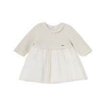Load image into Gallery viewer, Long Sleeve Ivory Dress for Baby
