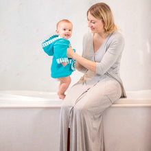 Load image into Gallery viewer, Bath, Beach or Pool Robe in Aqua Blue