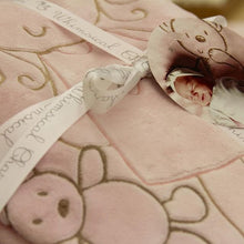 Load image into Gallery viewer, Doll Embroidered Baby Blanket for Newborn