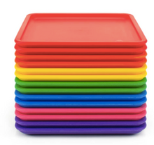 Load image into Gallery viewer, Each element of the Lollaland mealtime collection is a different shape, so dinnerware is attractive, fun, and educational.
