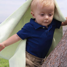 Load image into Gallery viewer, Bear Embroidered Blanket for Stroller