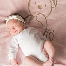 Load image into Gallery viewer, Bear Embroidered Blanket for Stroller
