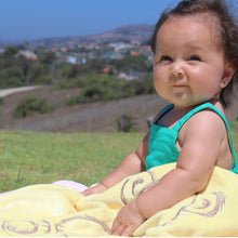 Load image into Gallery viewer, Bear Embroidered Blanket for Stroller