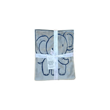 Load image into Gallery viewer, Elephant Embroidered Baby Blanket for Newborn