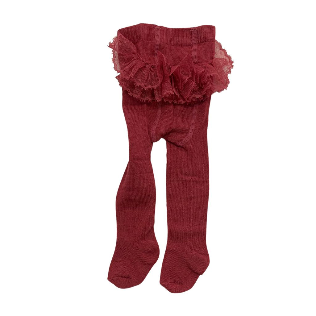 Tights with Ruffles for Baby Girl Whimsical Charm