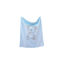 Load image into Gallery viewer, Bear Embroidered Blanket for Stroller