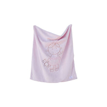 Load image into Gallery viewer, Doll Embroidered Baby Blanket for Newborn