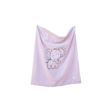 Load image into Gallery viewer, Elephant Embroidered Blanket for Newborn