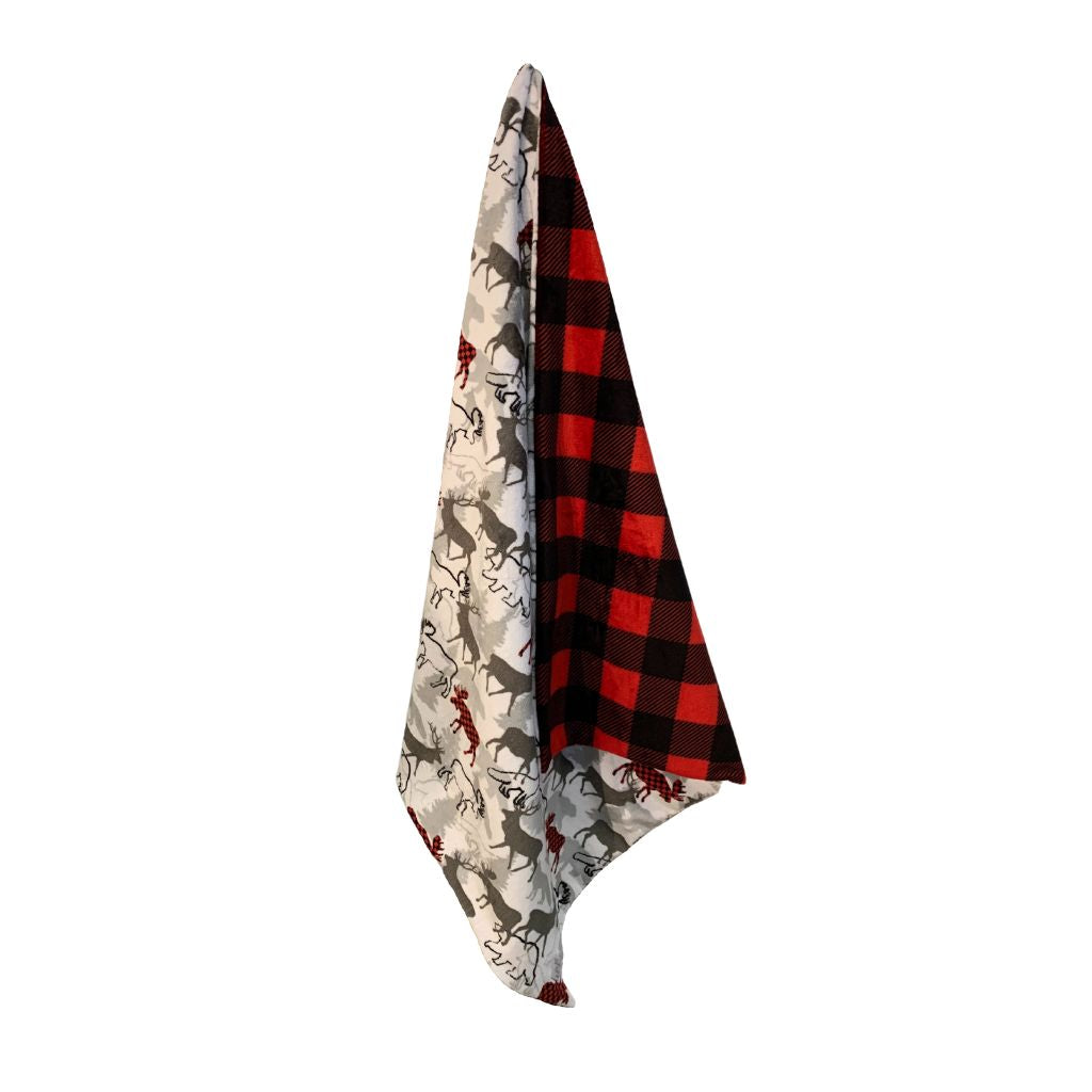 Newborn Baby Blanket Forest Park Whimsical Charm