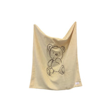 Load image into Gallery viewer, Bear Embroidered Blanket for Stroller