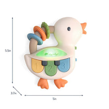 Load image into Gallery viewer, Light-up Interactive Piano Duck Toy
