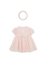 Load image into Gallery viewer, Tulle Dress with Crown Headband for Baby
