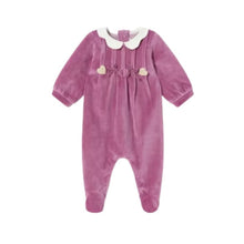 Load image into Gallery viewer, Velour Onesie / Footie for Baby
