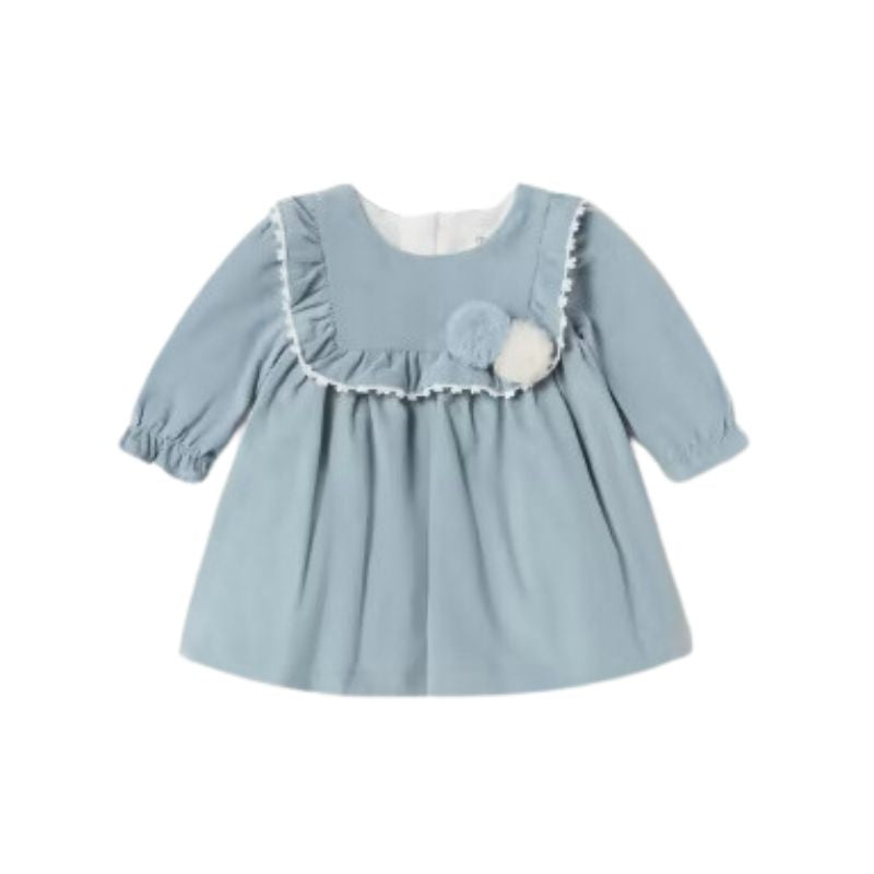 Blue Corduroy Dress for Baby