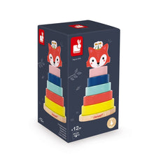 Load image into Gallery viewer, Baby Forest | Fox Stacker | Early learning toy ages 12month+
