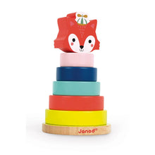 Load image into Gallery viewer, Baby Forest | Fox Stacker | Early learning toy ages 12month+
