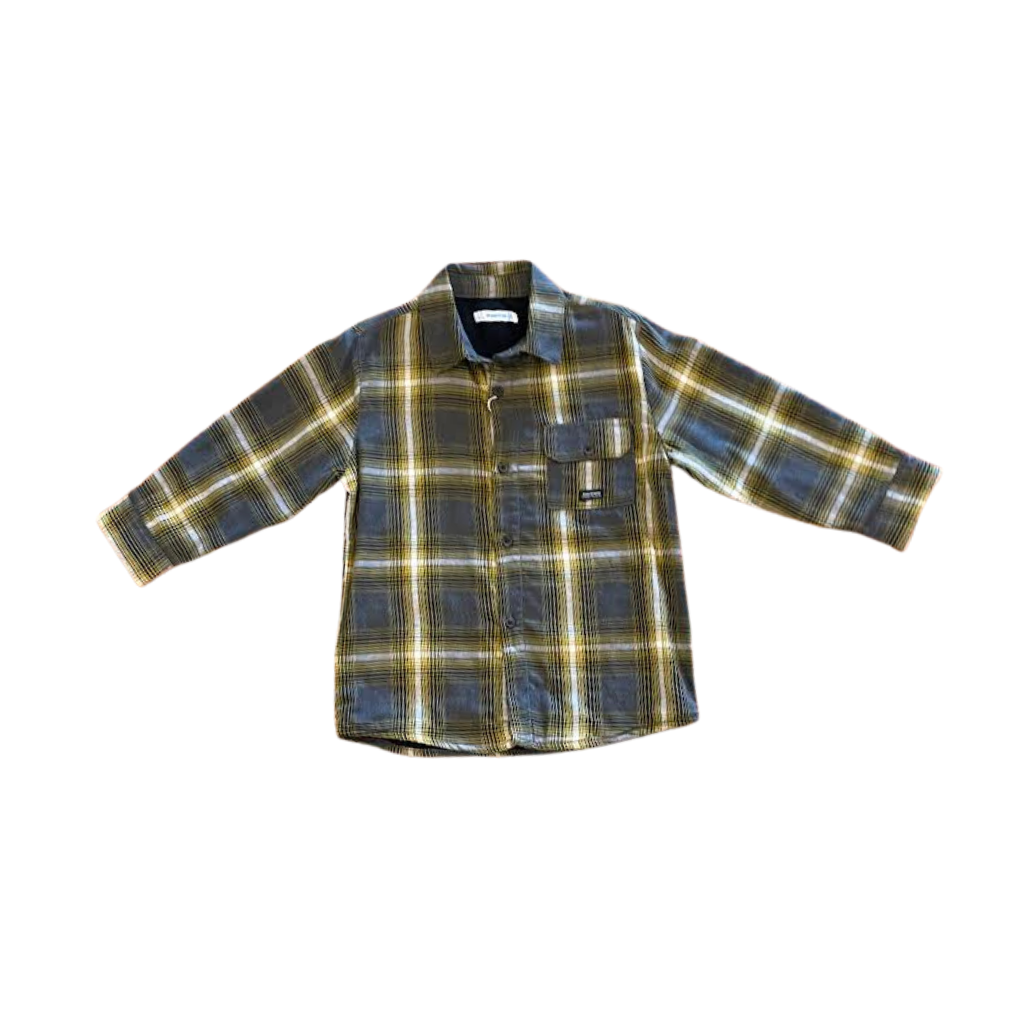 Green Plaid Flannel for Toddler