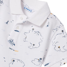 Load image into Gallery viewer, Short Sleeve Nautical Polo for Toddler
