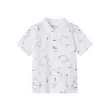 Load image into Gallery viewer, Short Sleeve Nautical Polo for Toddler
