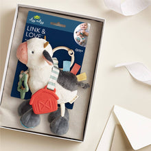 Load image into Gallery viewer, Cow Itzy Friends Link &amp; Love™ Activity Plush
