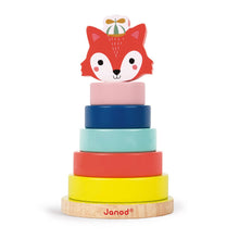 Load image into Gallery viewer, Baby Forest | Fox Stacker | Early learning toy ages 12month+
