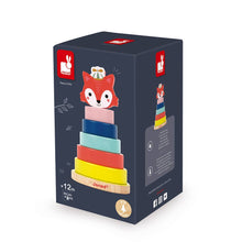 Load image into Gallery viewer, Baby Forest | Fox Stacker | Early learning toy ages 12month+
