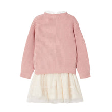 Load image into Gallery viewer, Sweater Dress with Tulle Skirt for Toddler
