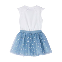 Load image into Gallery viewer, 2pc Flower Print Top with Tulle Skirt for Toddler
