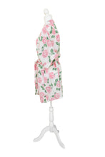 Load image into Gallery viewer, Ladies Kimono Robe in Floral Rose Print
