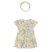 Load image into Gallery viewer, Green Floral Dress for Baby
