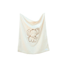 Load image into Gallery viewer, Baby Blanket | Elephant Embroidered
